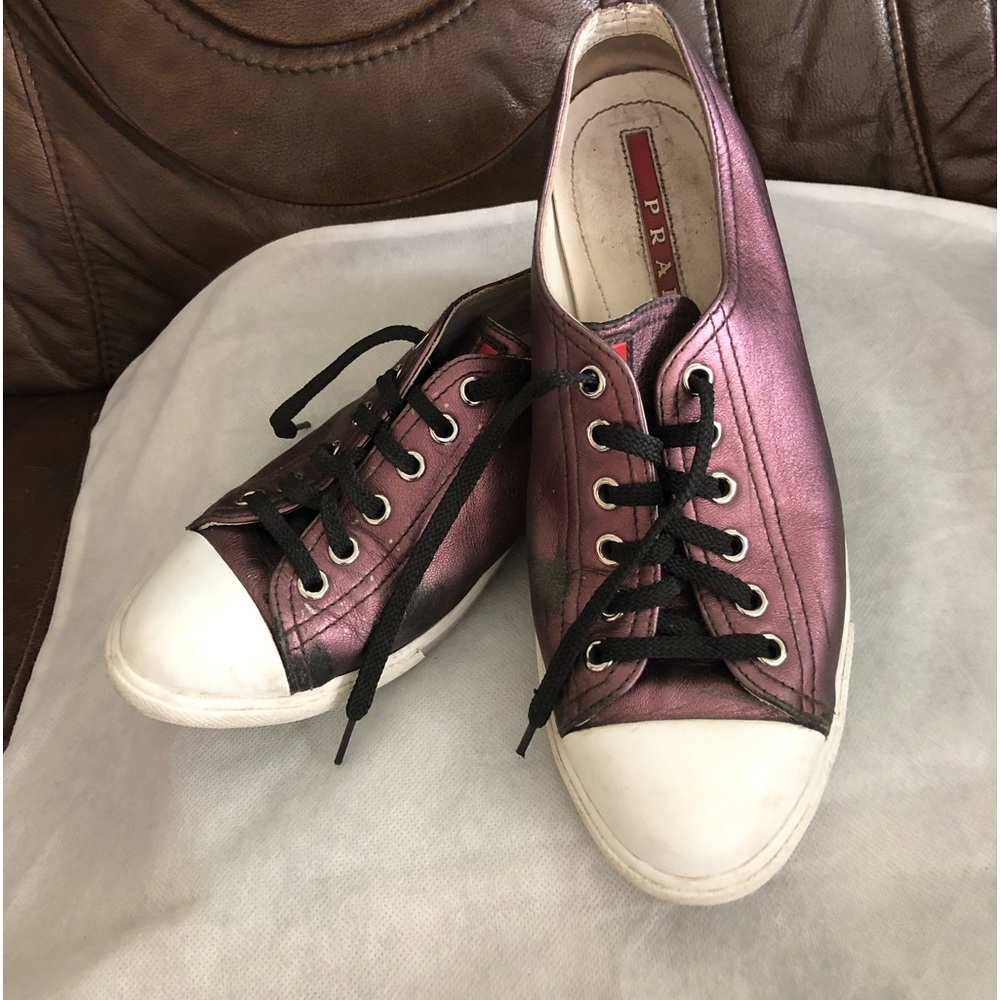 PRADA Sport Women’s Lace-up Shoes, size 37 1/2